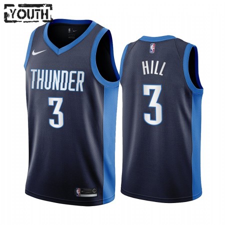 Kinder NBA Oklahoma City Thunder Trikot George Hill 3 2020-21 Earned Edition Swingman